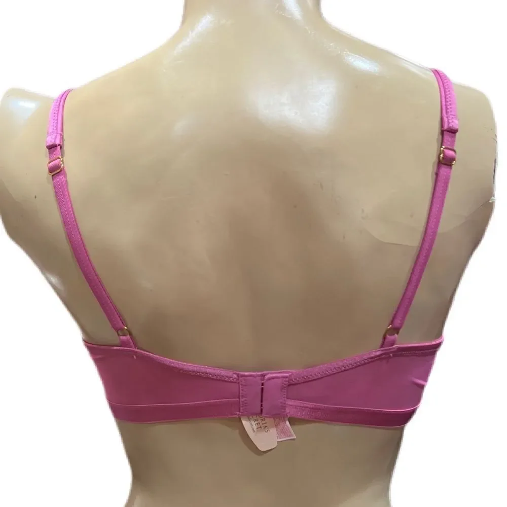 Victoria’s Secret Sexy Sheer Lace bralette bra Pink Medium